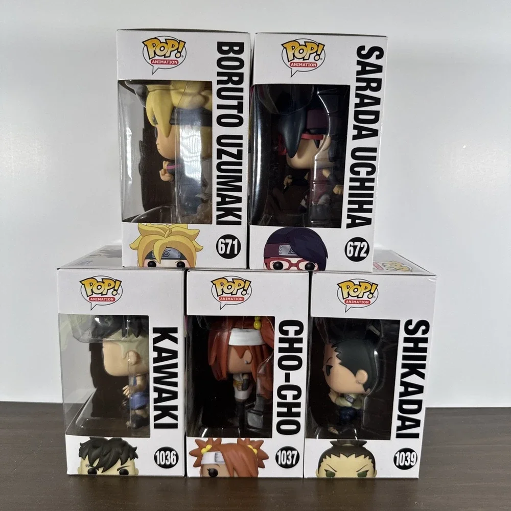 Funko Pop! Boruto Naruto Next Generations Lot 671 672 1036 1037 1039 Figures